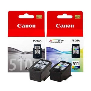 Canon 510 Black & 511 Color Cartridges