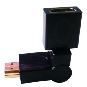 HDMI Male To HDMI Female Adapter Black