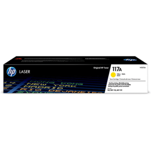 HP 117A Yellow Original Laser Toner Cartridge - W2072A