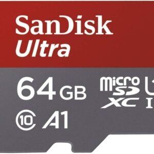 SanDisk 64GB Ultra microSDXC UHS-I Memory Card with Adapter - 100MB/s
